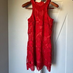 Lovers and Friends short red dress